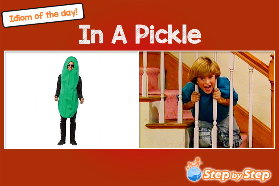 in a pickle idiom Step by Step